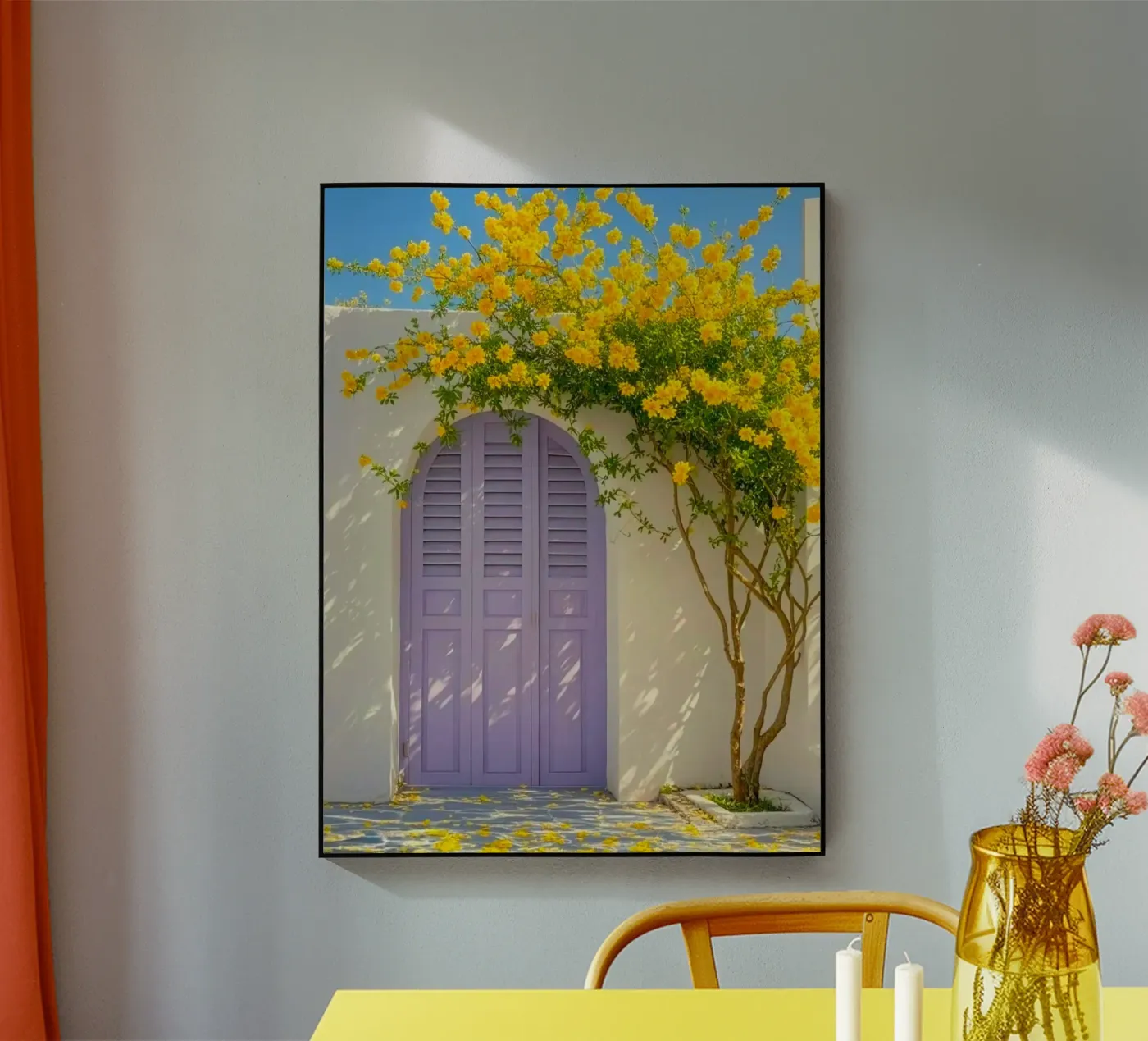 shadows stone path acryl van Histrol