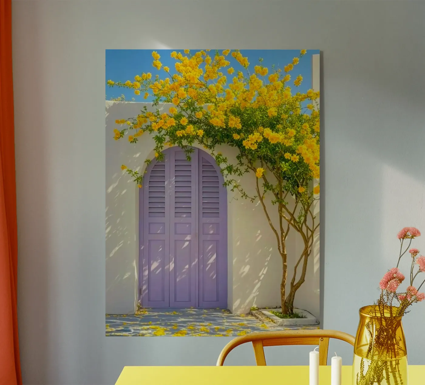 shadows stone path acryl van Histrol