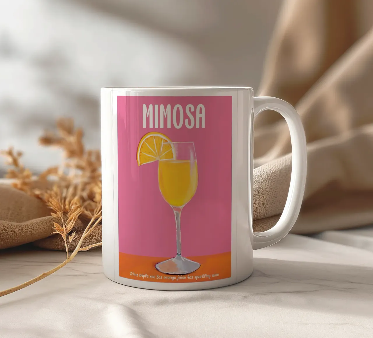 Mimosa Cocktail tazza in ceramica da cafelab