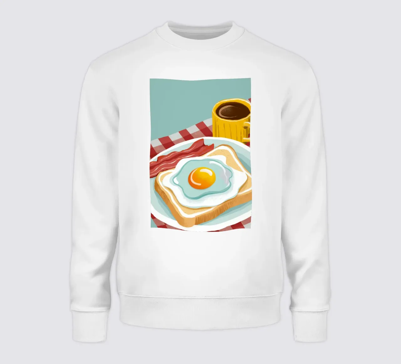 Klassischer Frühstücksteller Sweatshirt von Gaia Viesta
