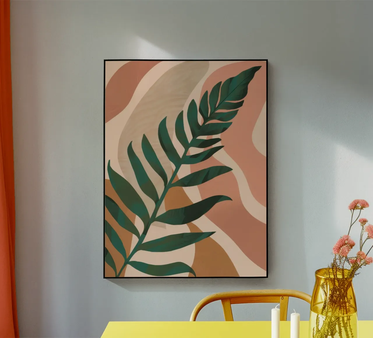 Foglia di palma semplice plexiglass da Selene Shade