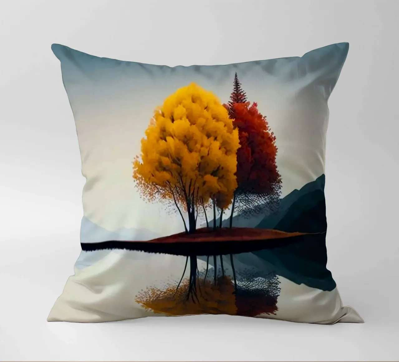 tranquility horizon decorative cushion by Histrol