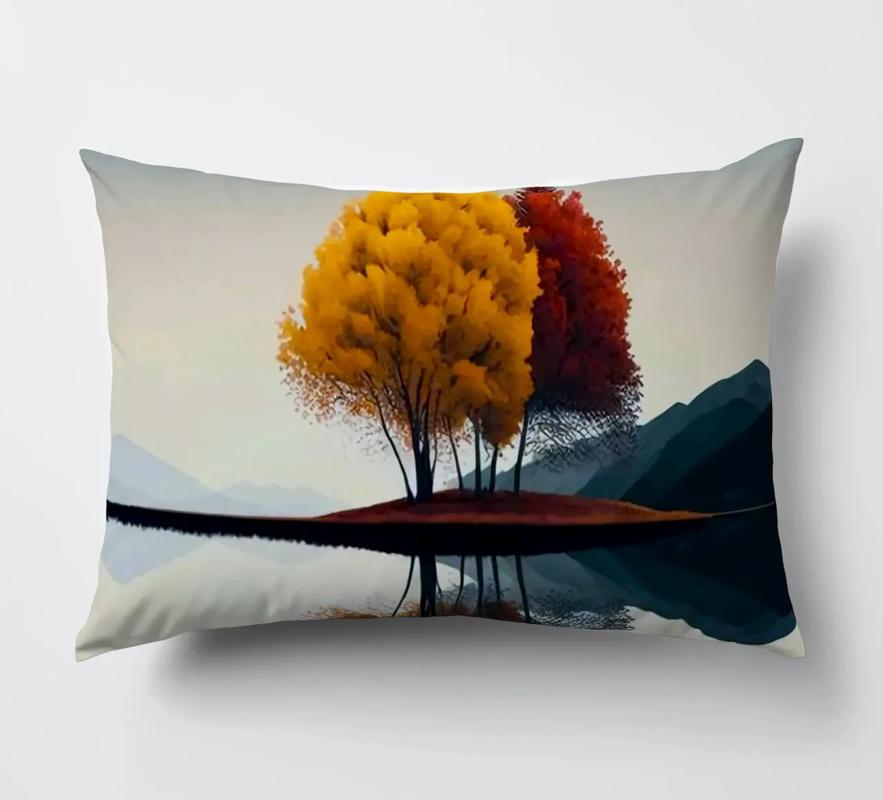 tranquility horizon decorative cushion by Histrol