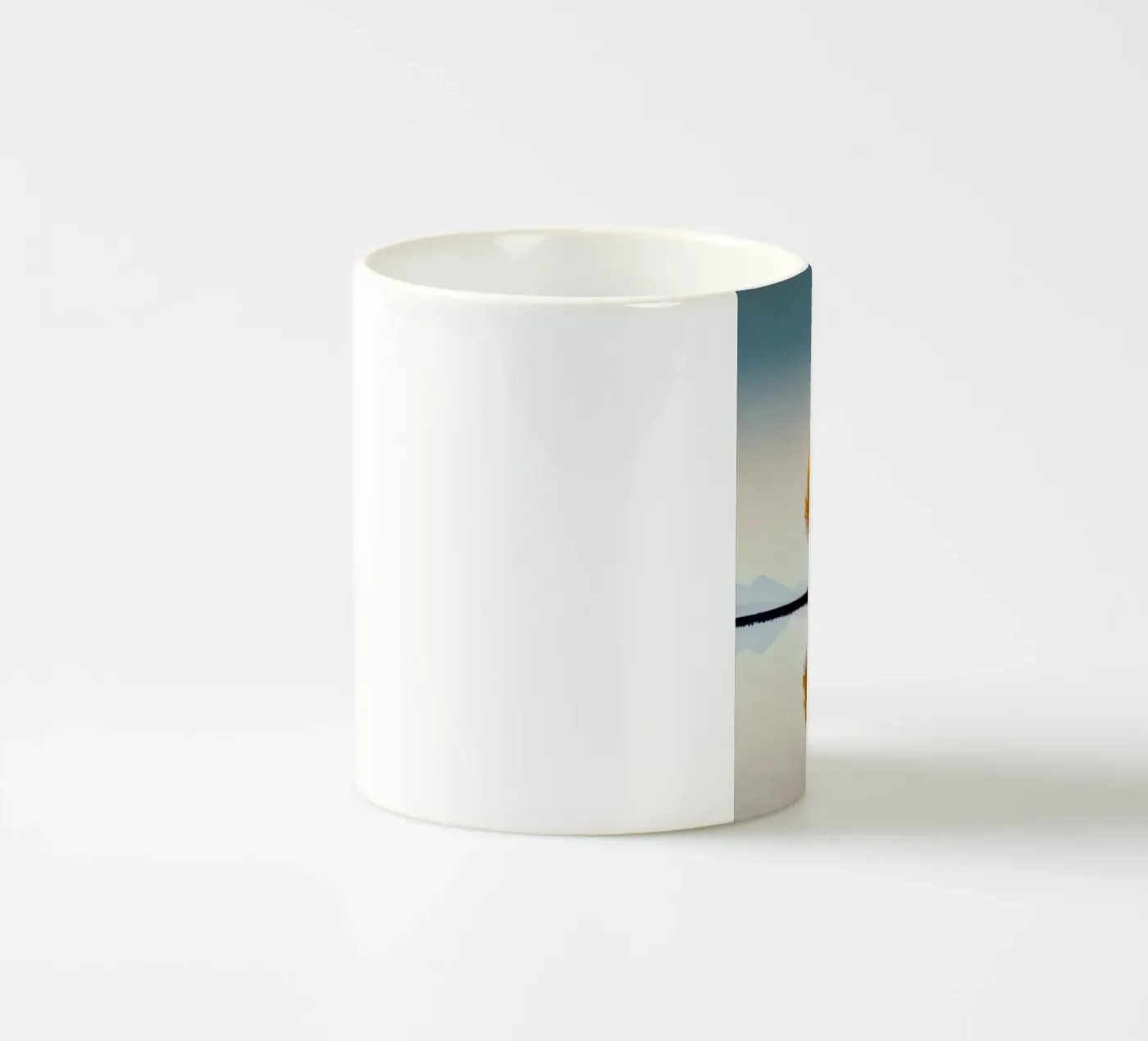 tranquility horizon ceramic mug by Histrol