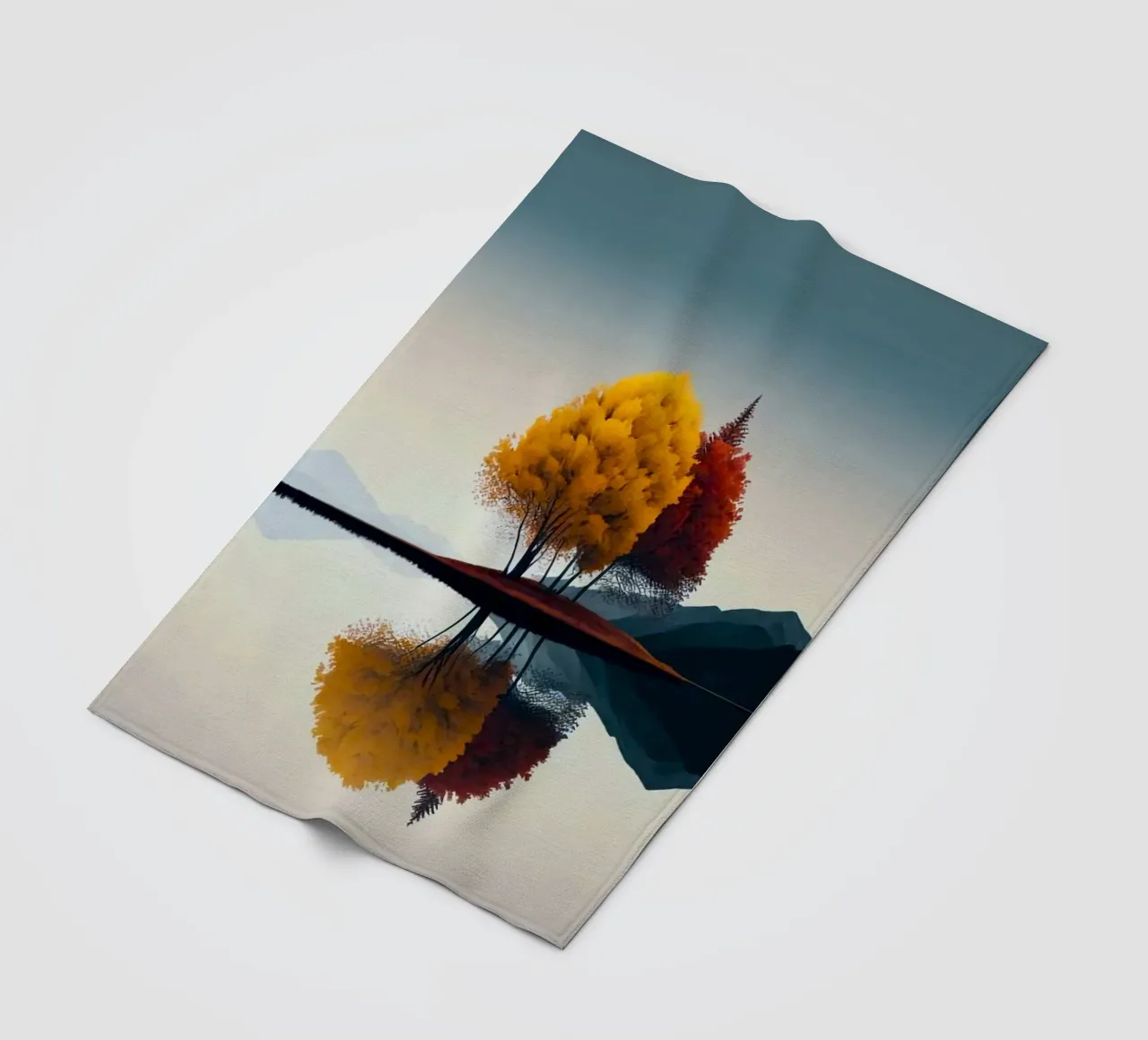 tranquility horizon coperta in pile da Histrol