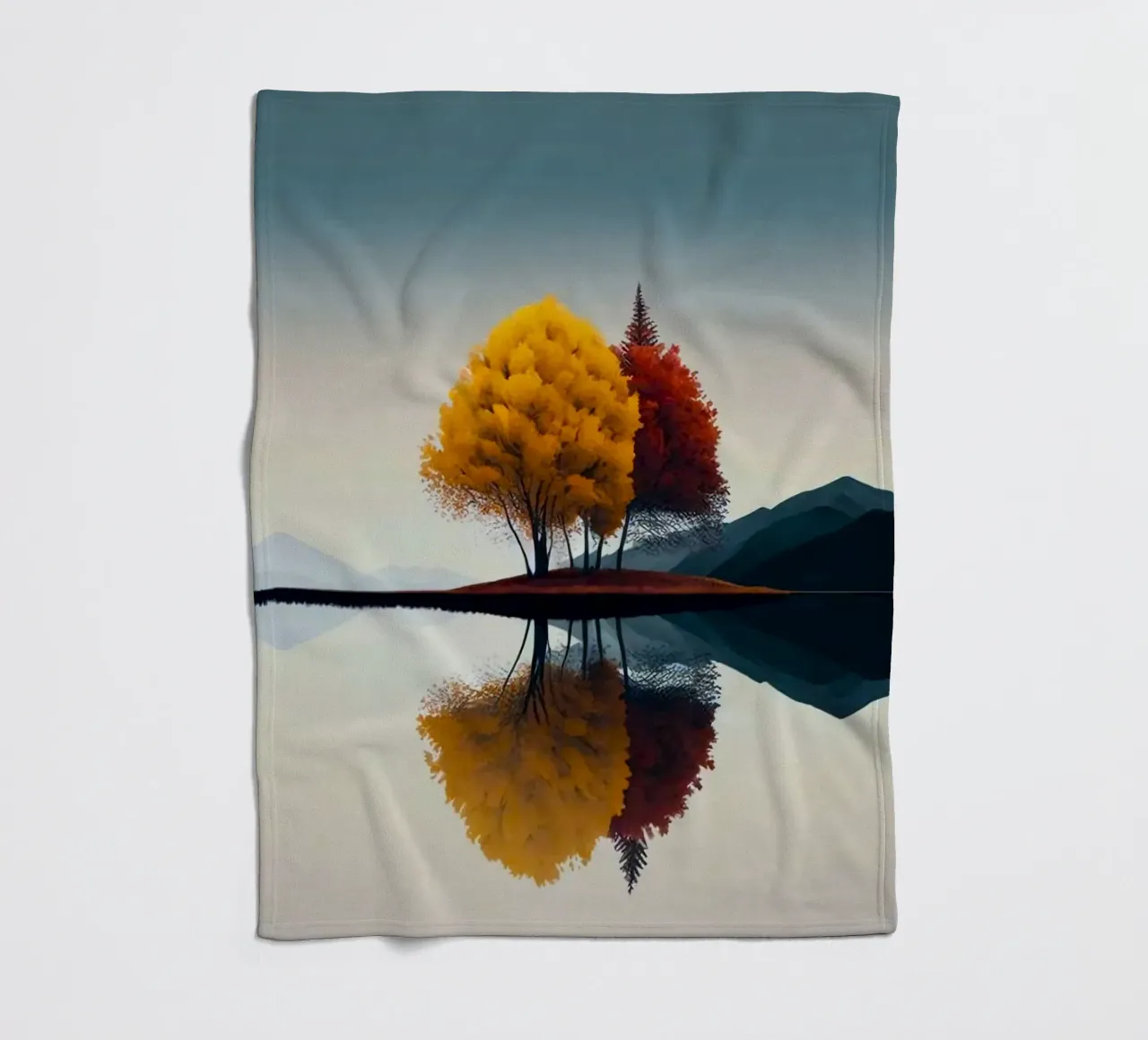 tranquility horizon coperta in pile da Histrol