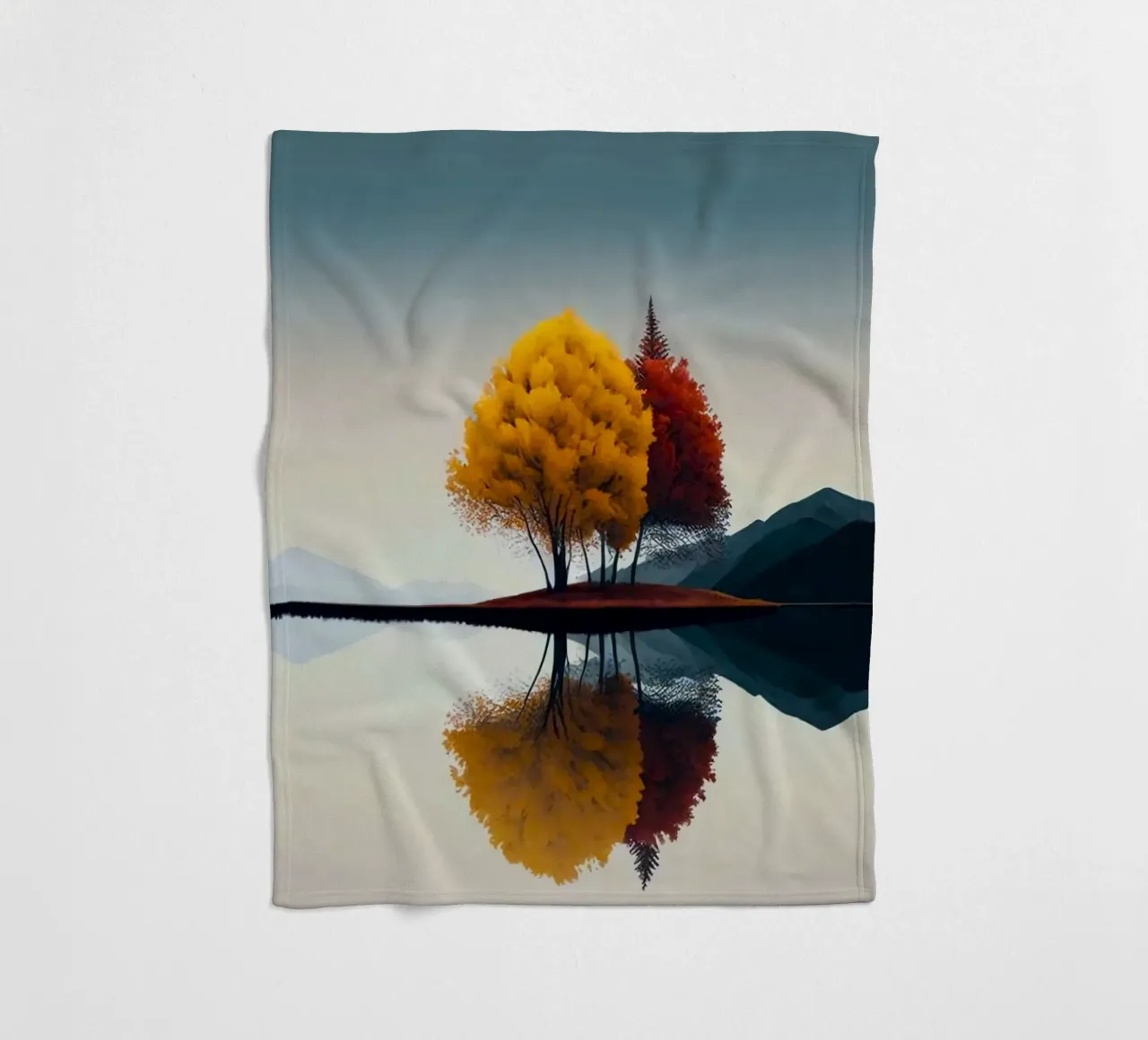tranquility horizon coperta in pile da Histrol