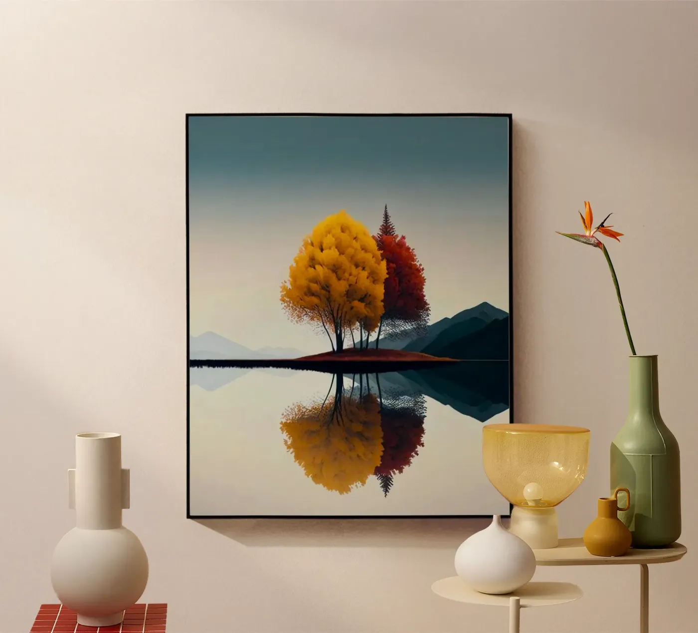 tranquility horizon Acryl-Glas von Histrol