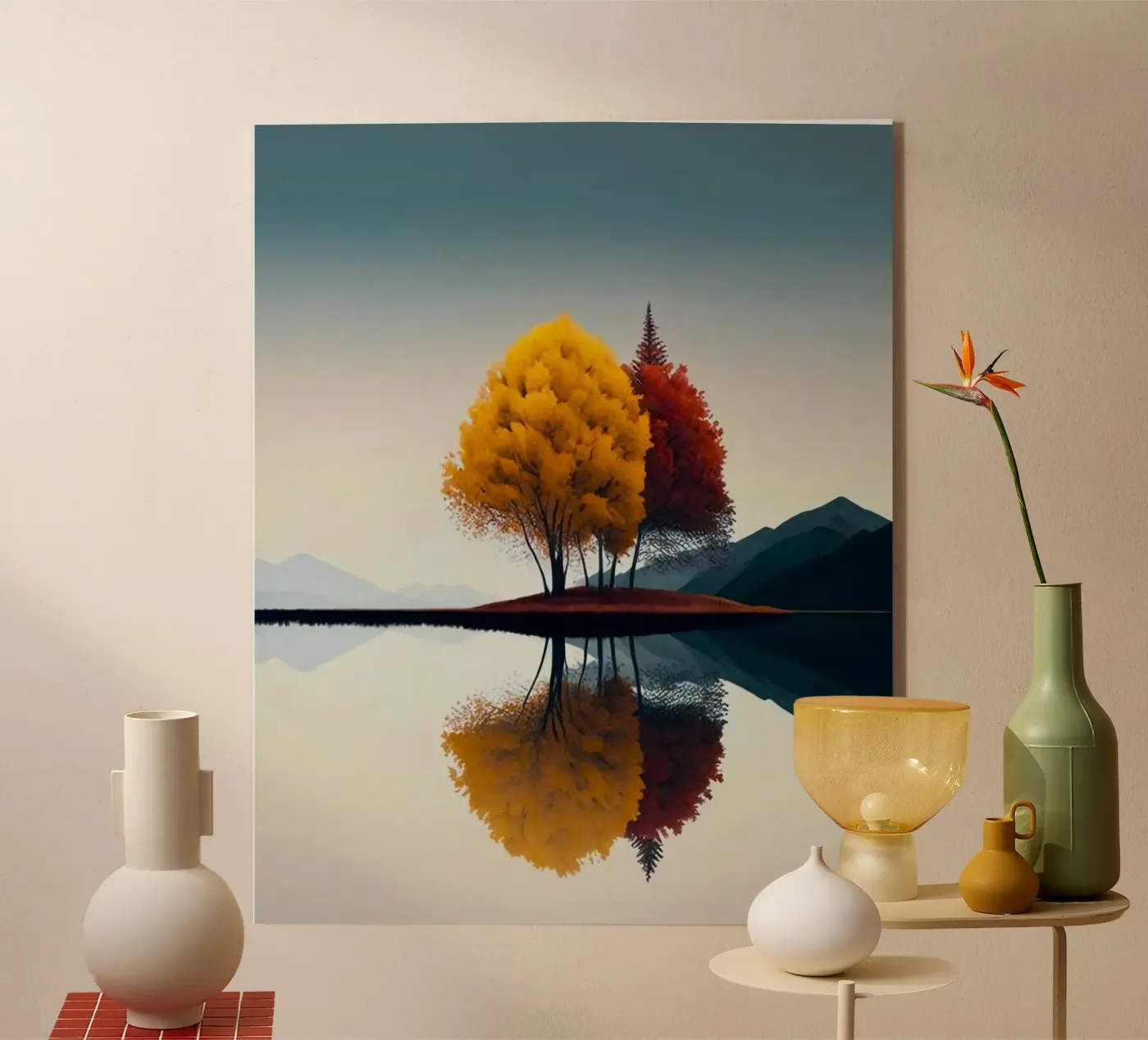 tranquility horizon Acryl-Glas von Histrol