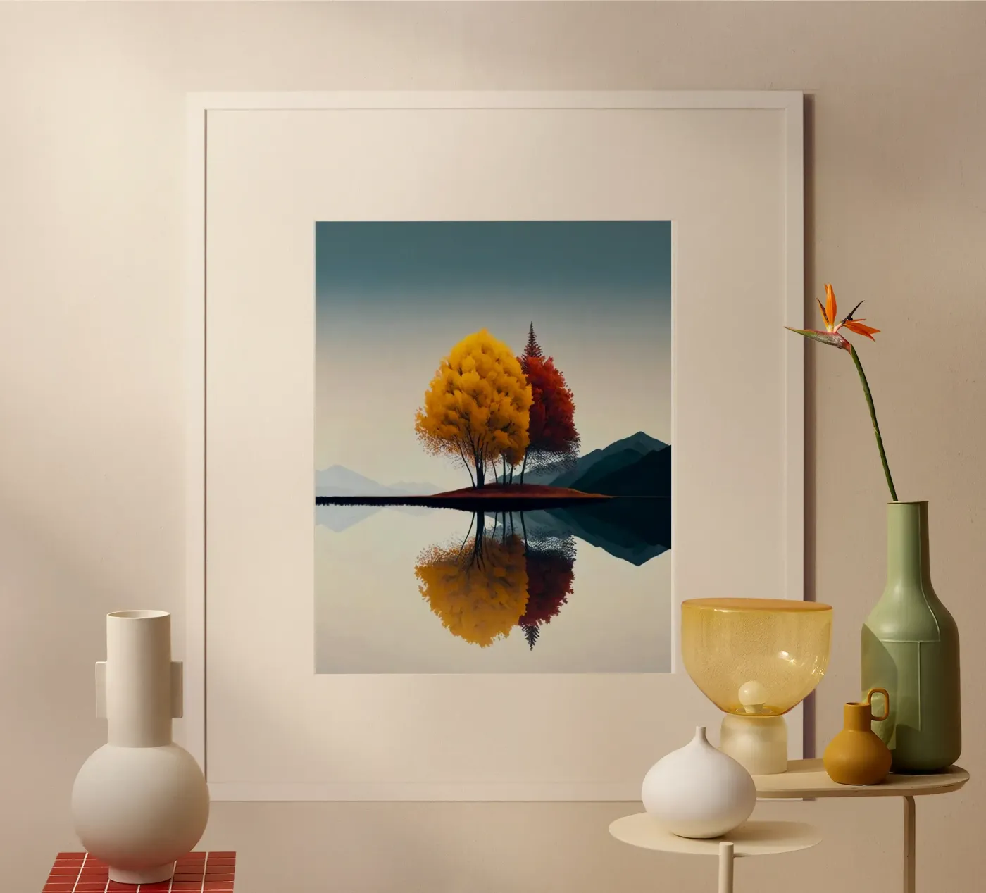 tranquility horizon poster da Histrol