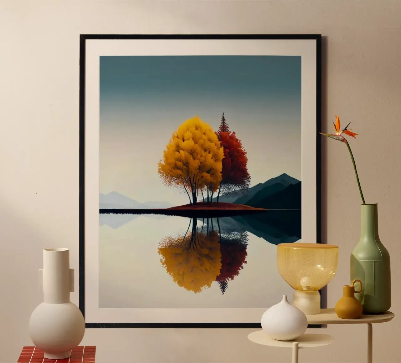 tranquility horizon poster da Histrol