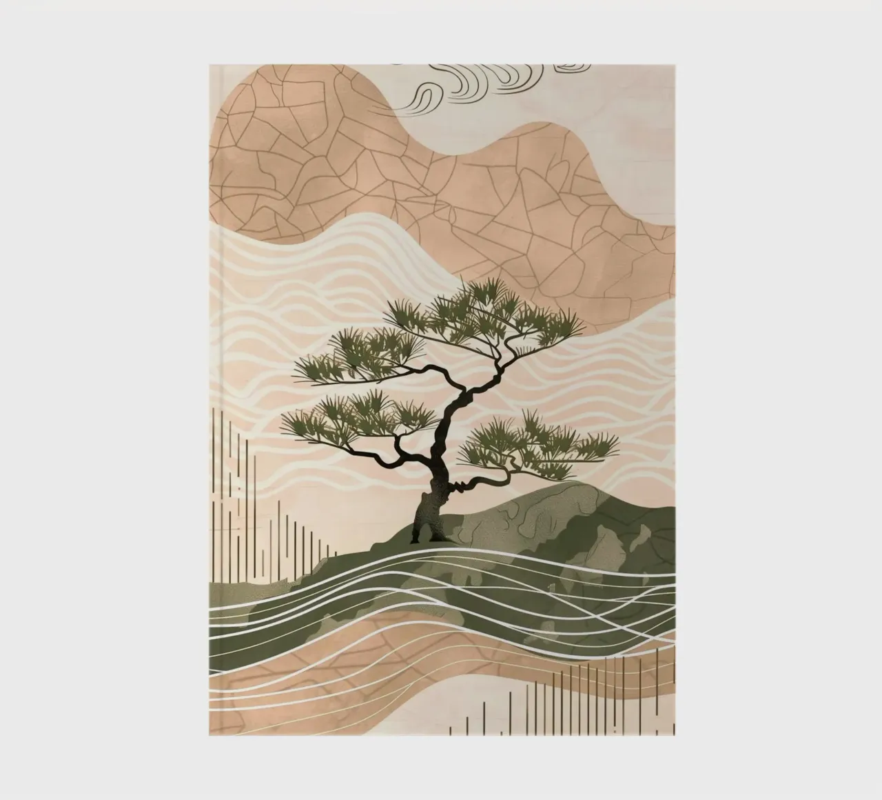 patterned abstract notebook by Histrol