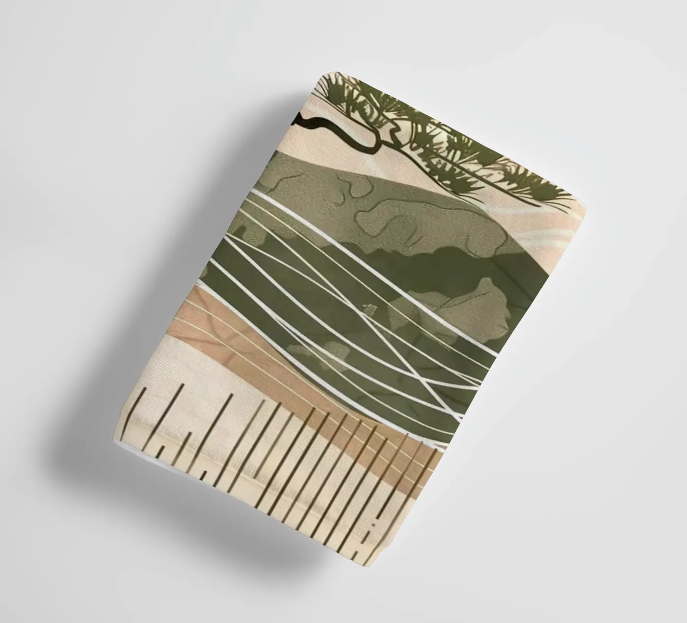 patterned abstract towel by Histrol