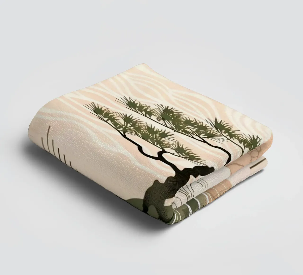 patterned abstract towel by Histrol