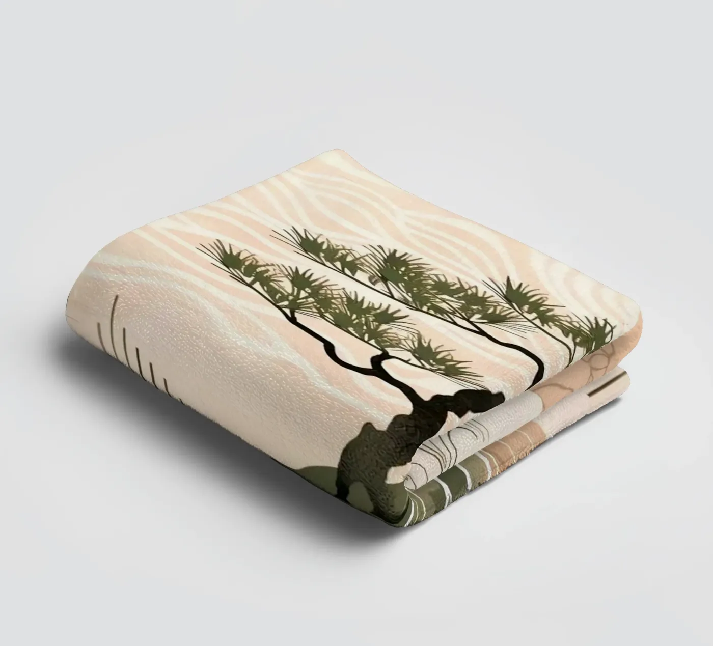 patterned abstract towel by Histrol