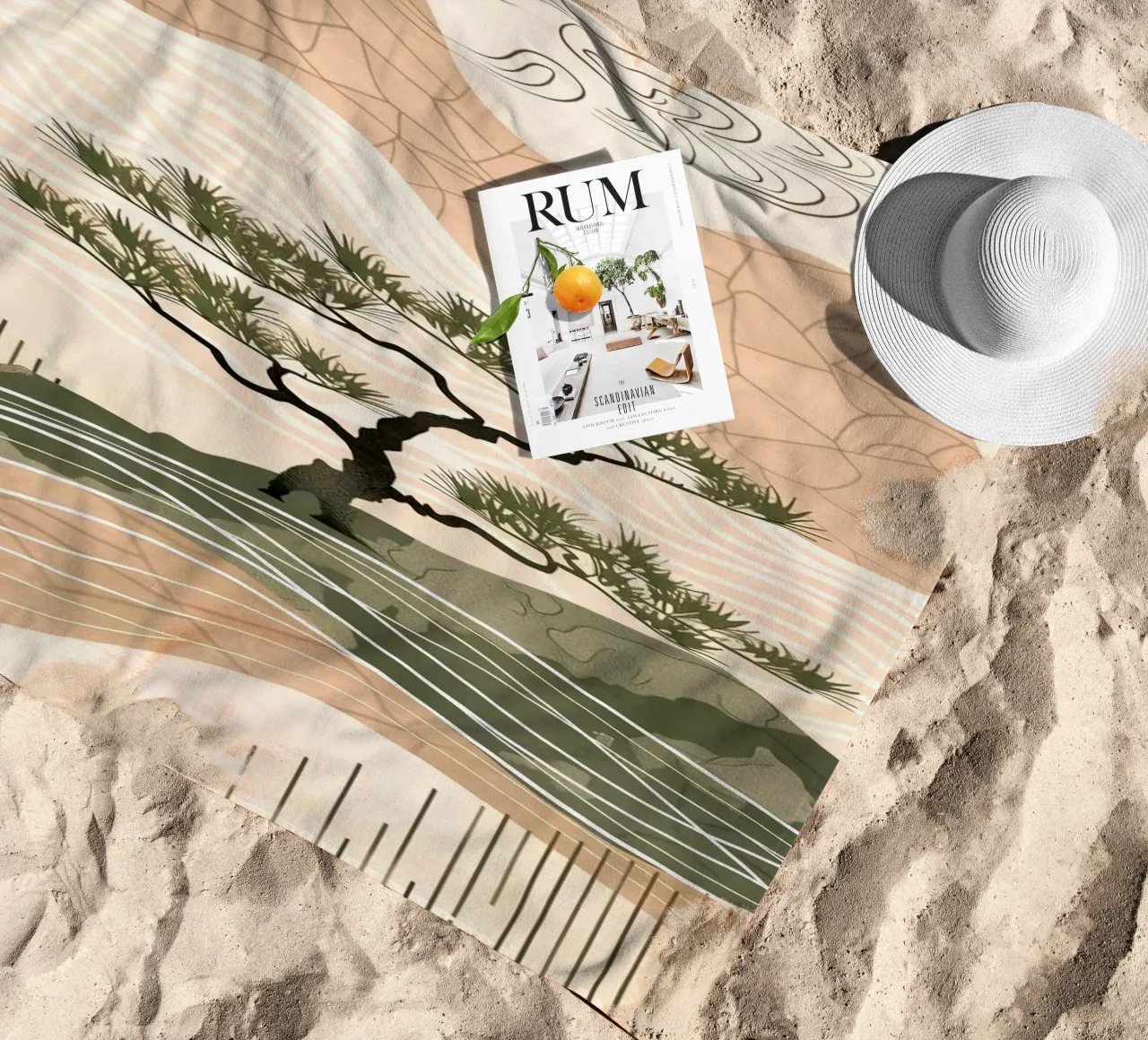 patterned abstract telo mare da Histrol