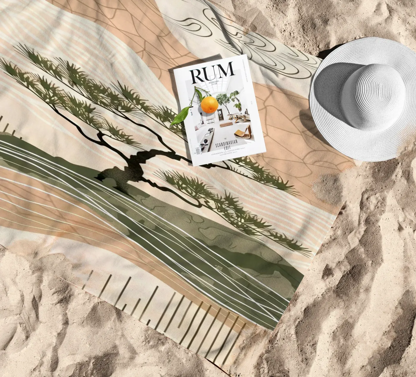 patterned abstract telo mare da Histrol