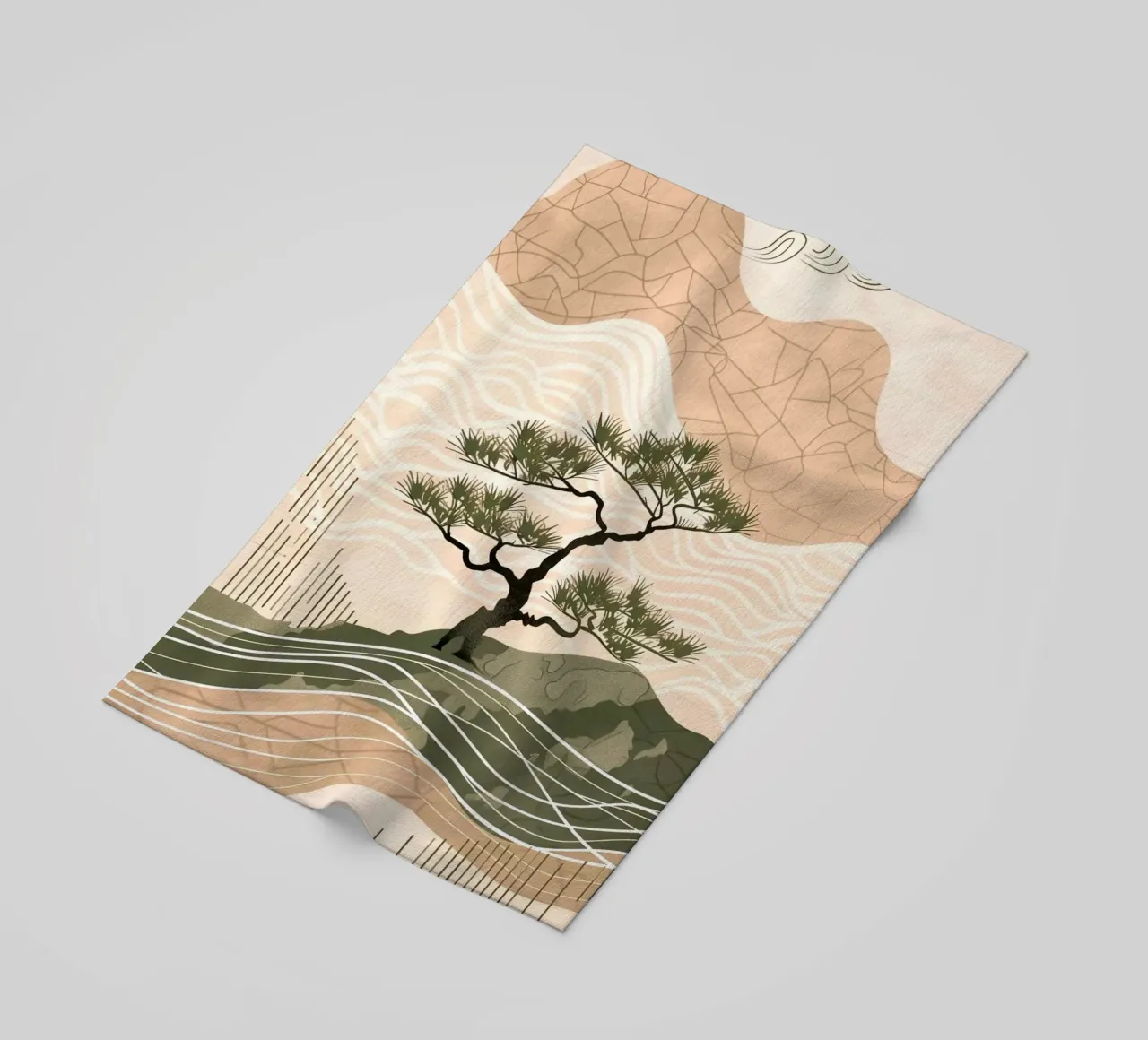 patterned abstract telo mare da Histrol