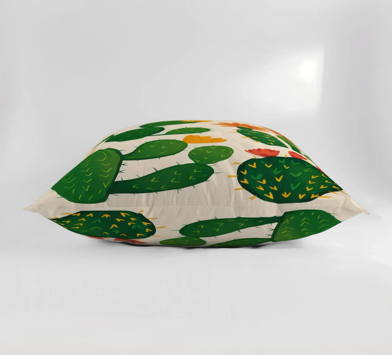 Cactus del deserto in fiore cuscino da Obs Canvas