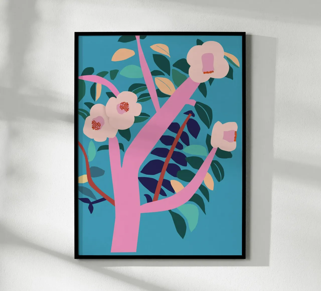 Frühlingsblüte Hahnemühle von Asha Designs