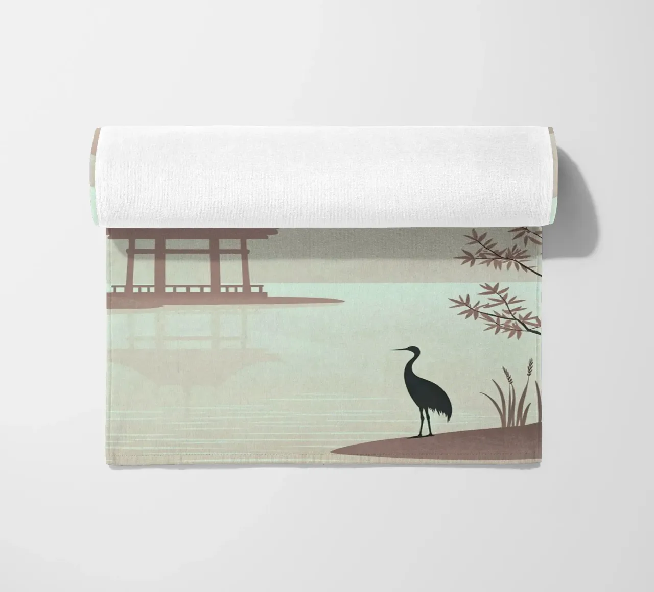 reflection silhouette telo mare da Histrol