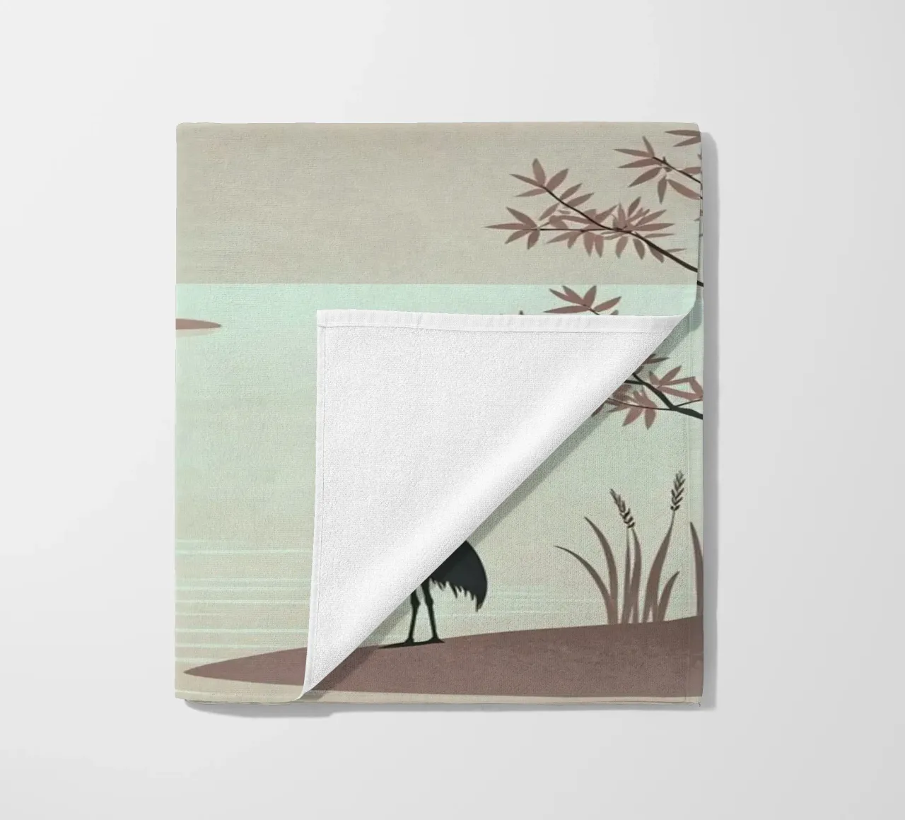 reflection silhouette telo mare da Histrol