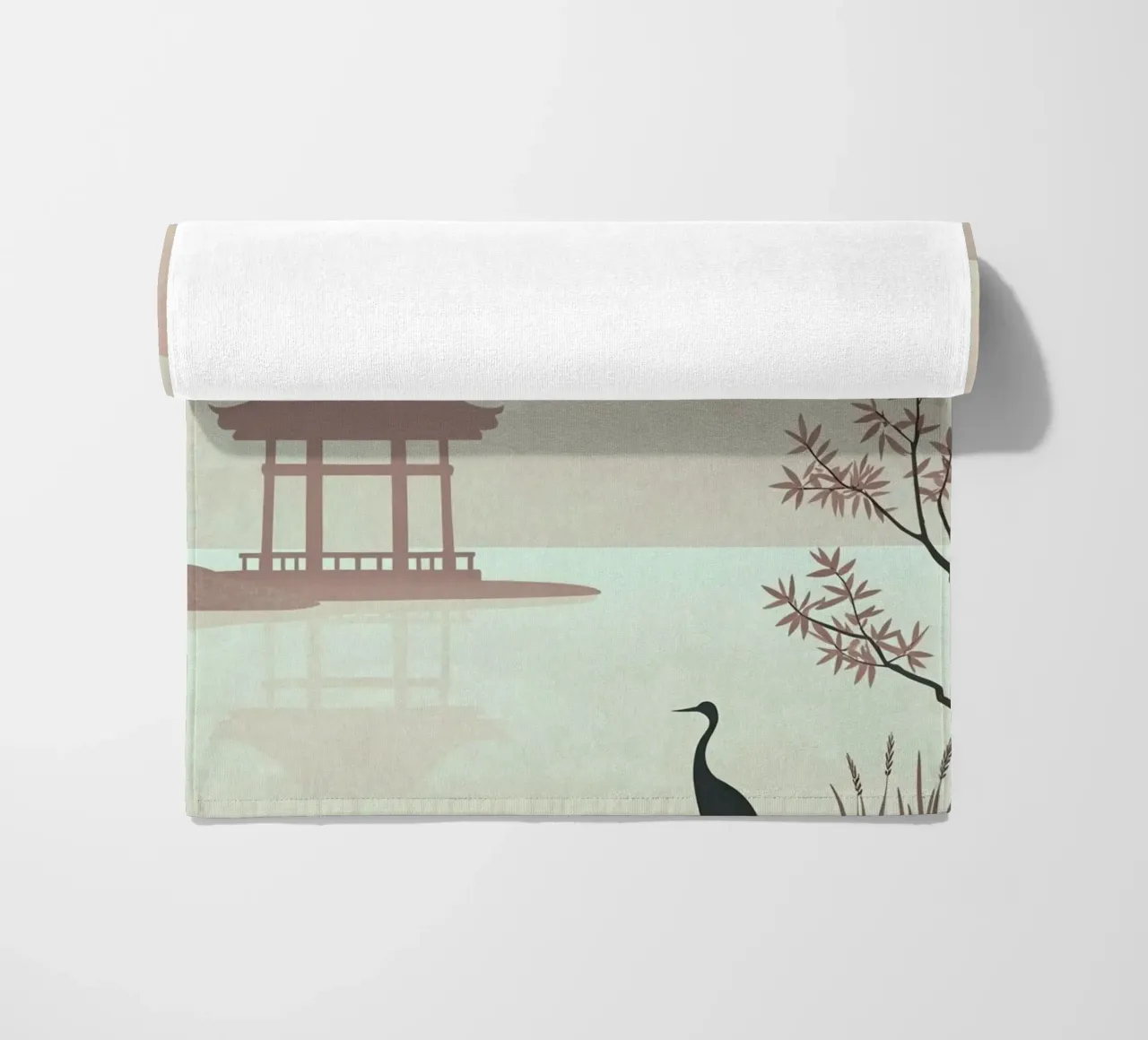 reflection silhouette telo mare da Histrol