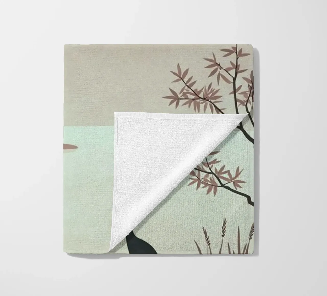 reflection silhouette telo mare da Histrol