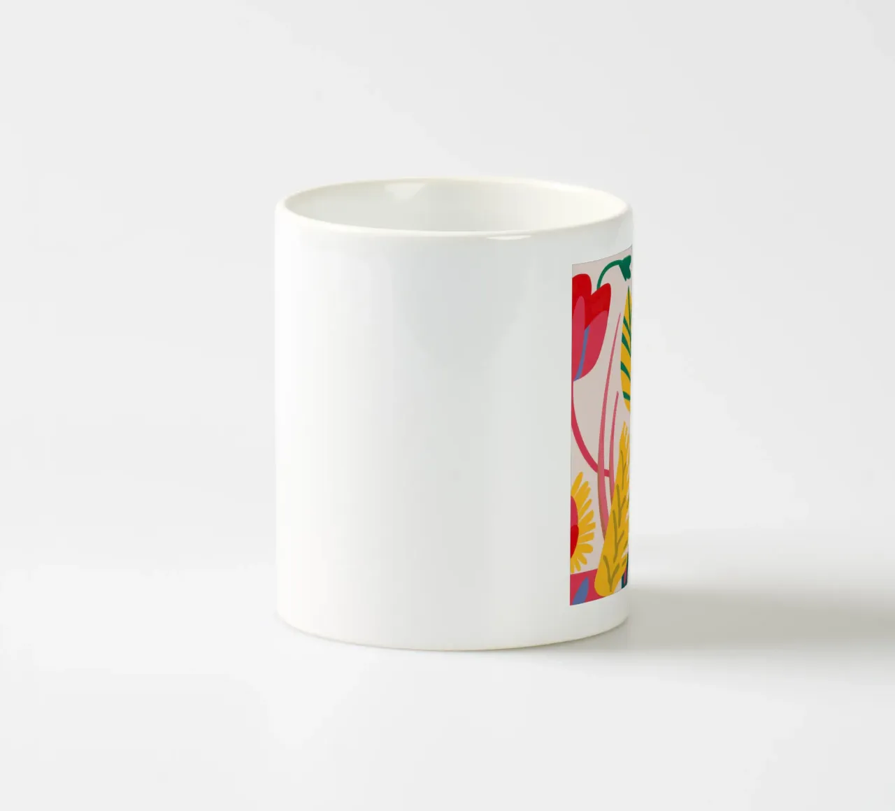 Fiori popolari in grassetto tazza in ceramica da Selene Shade