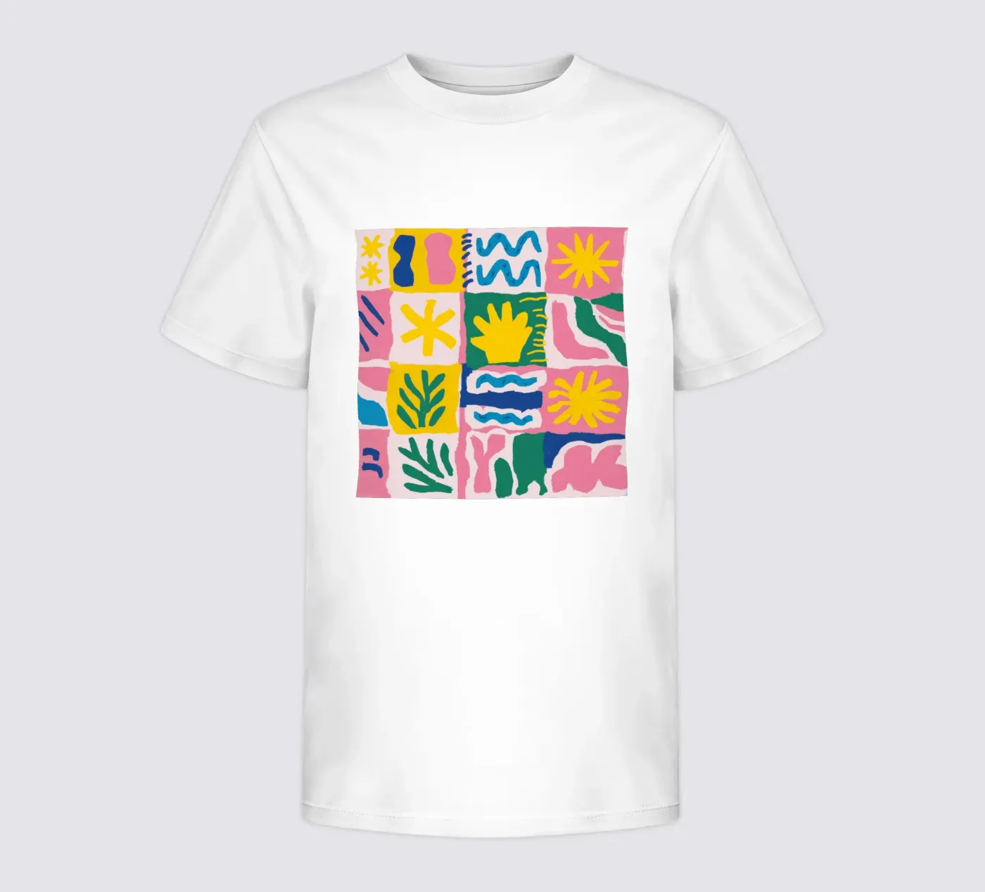 Griglia di motivi gioiosi t-shirt bambini da Obs Canvas