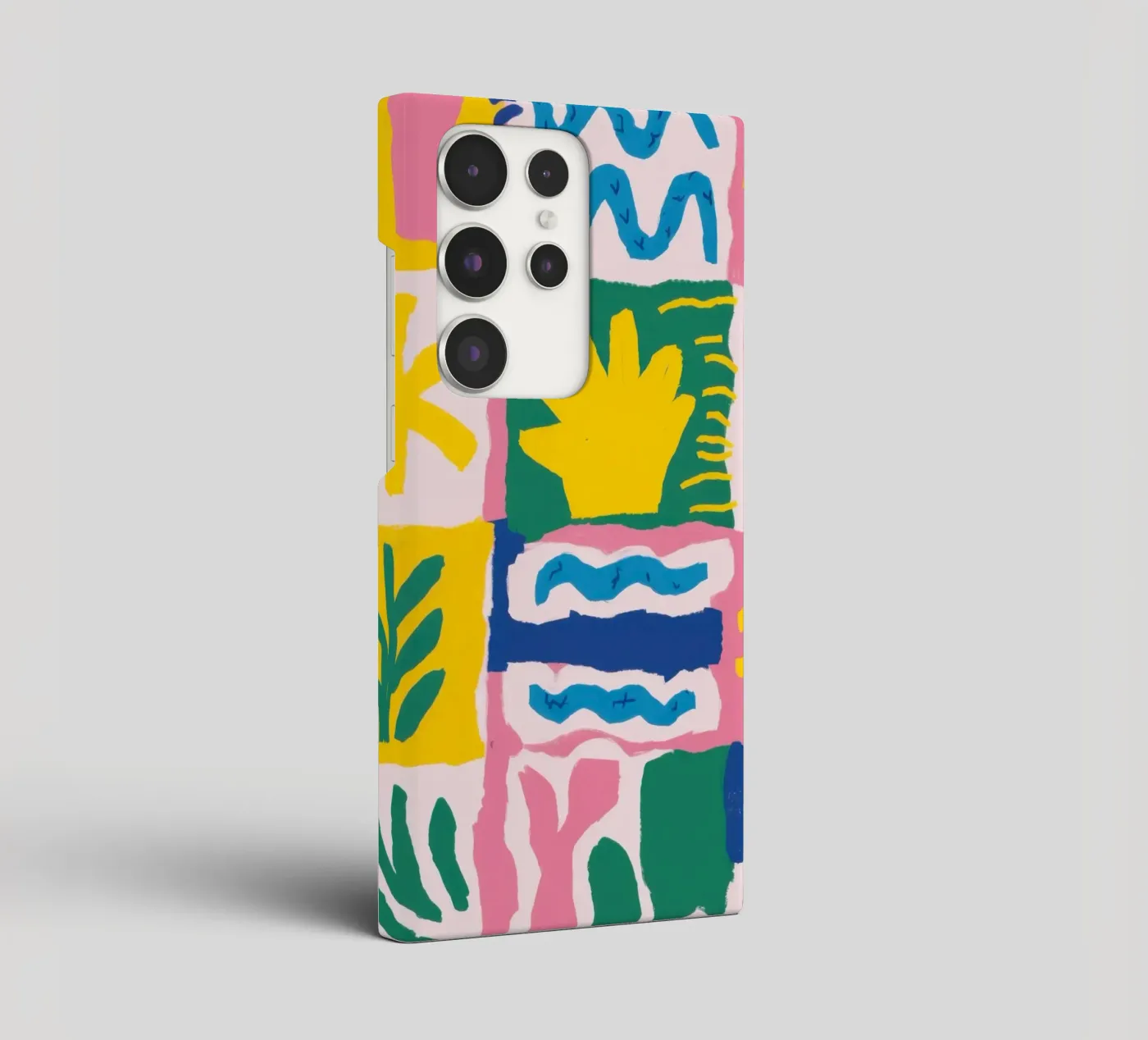 Griglia di motivi gioiosi cover samsung da Obs Canvas