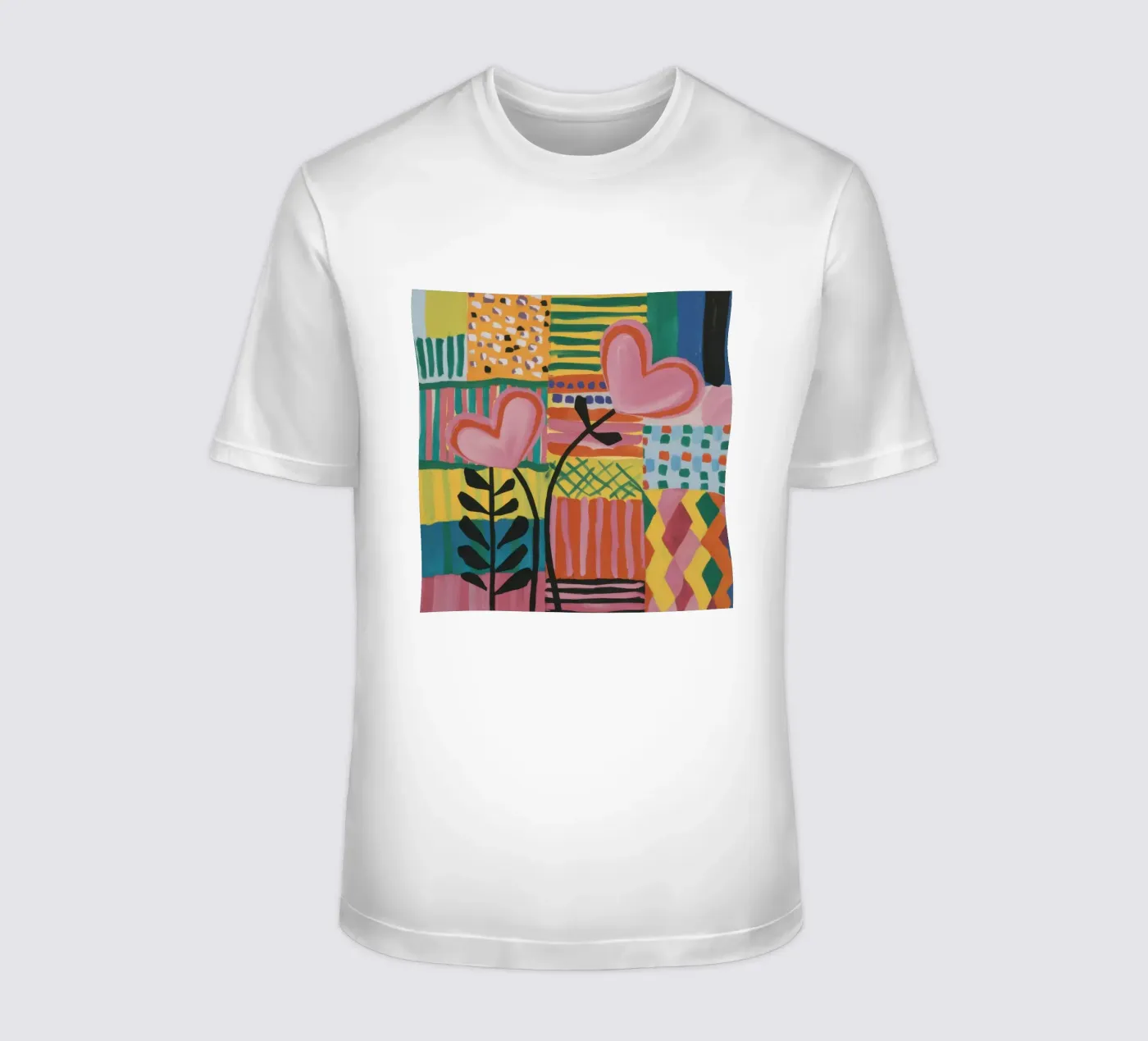 Patchwork d'amore t-shirt da Thistle Bloom