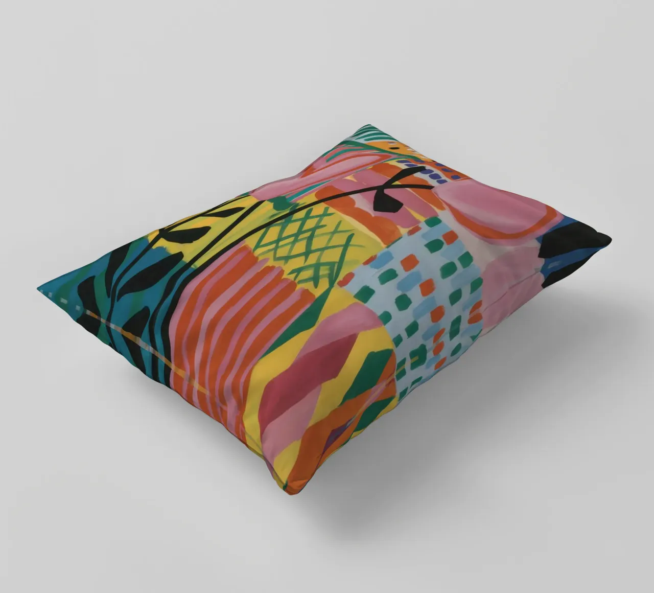 Patchwork d'amore cuscino da Thistle Bloom
