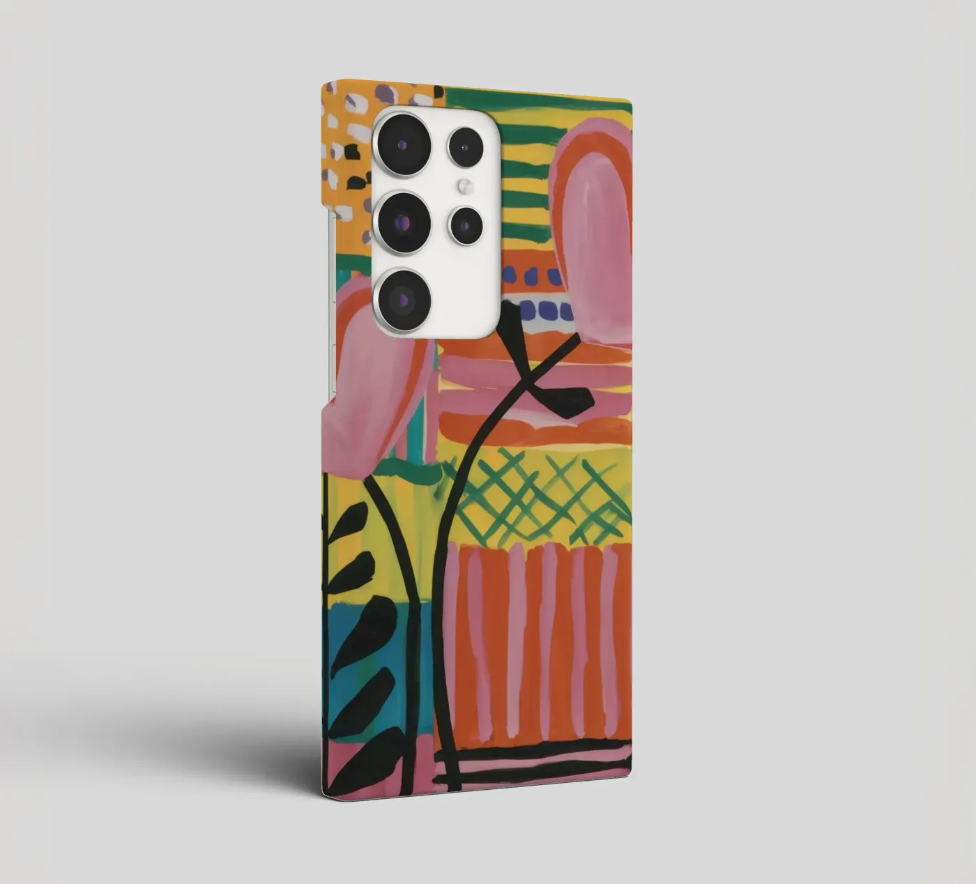 Patchwork of Love samsung phone case by Thistle Bloom