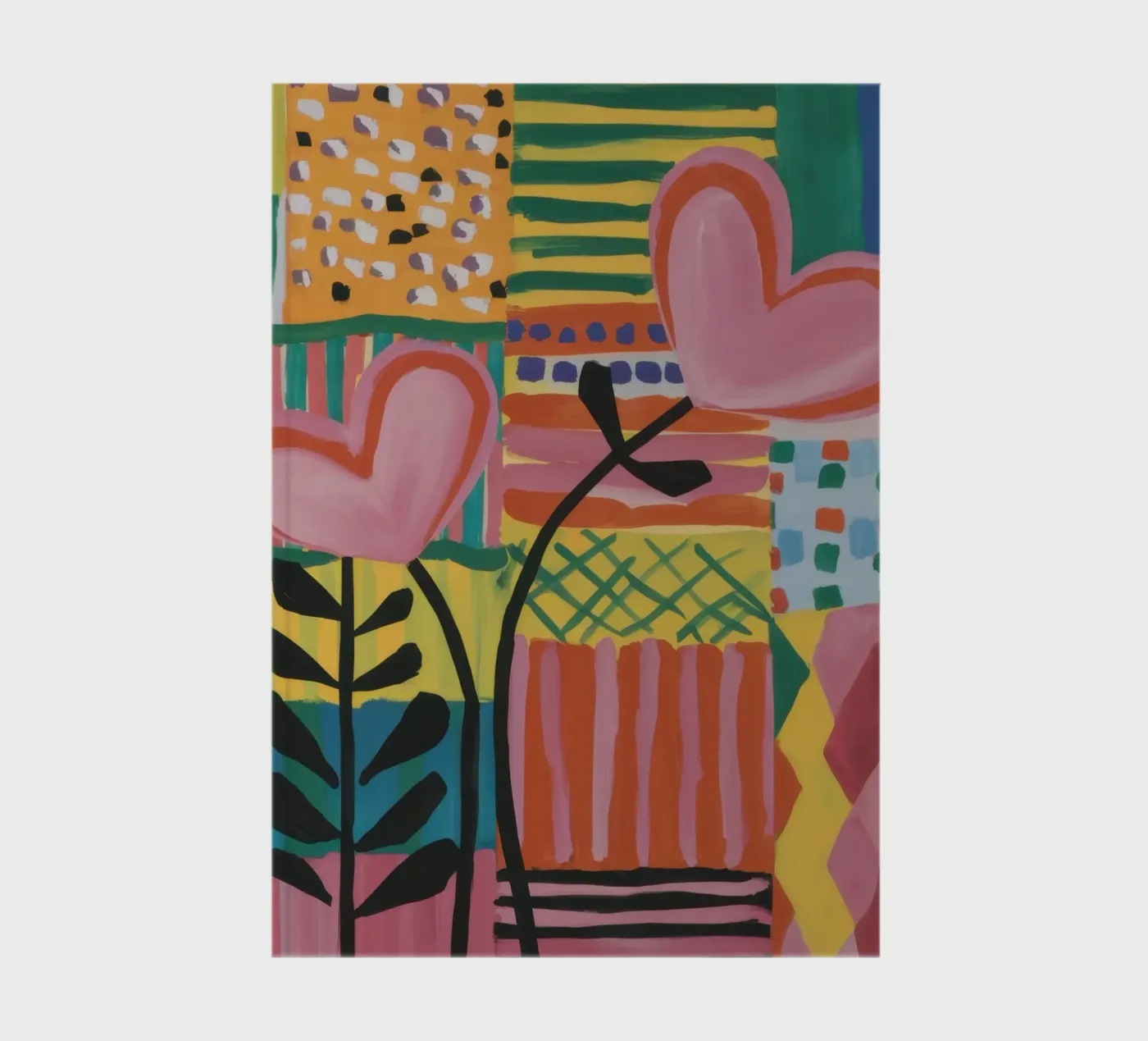 Patchwork d'amore quaderno da Thistle Bloom