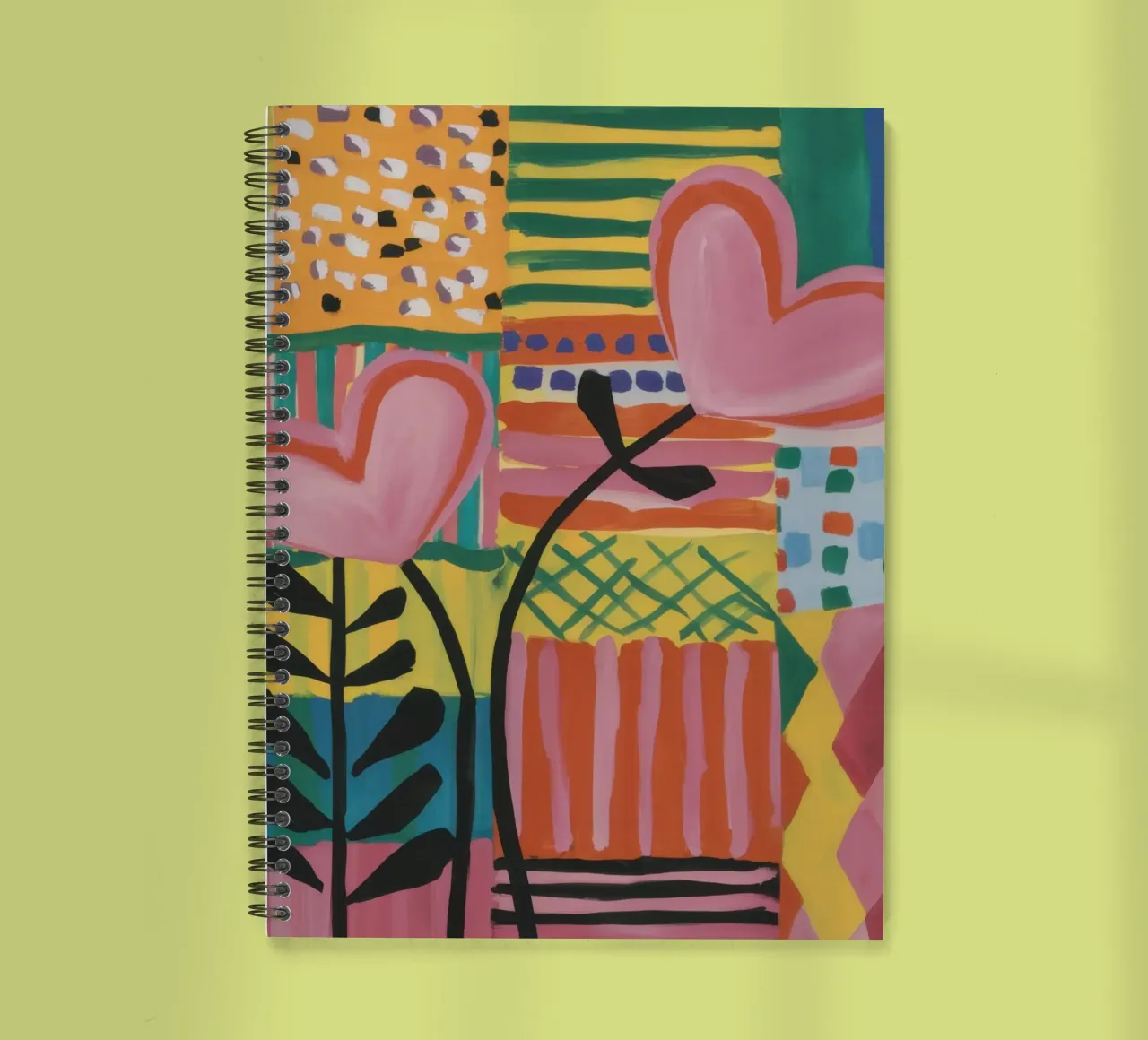 Patchwork d'amore diario ad anelli da Thistle Bloom