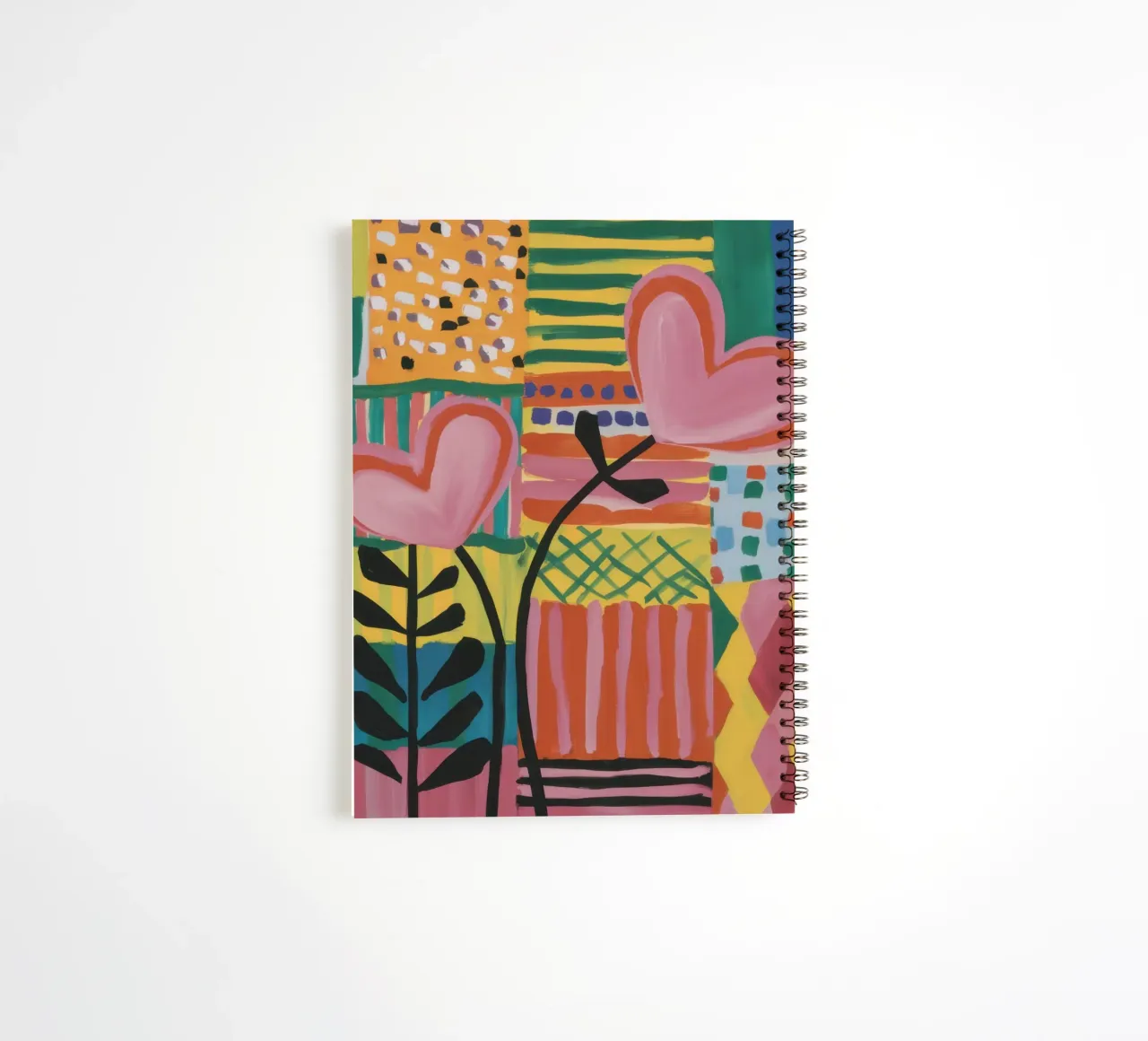 Patchwork d'amore diario ad anelli da Thistle Bloom