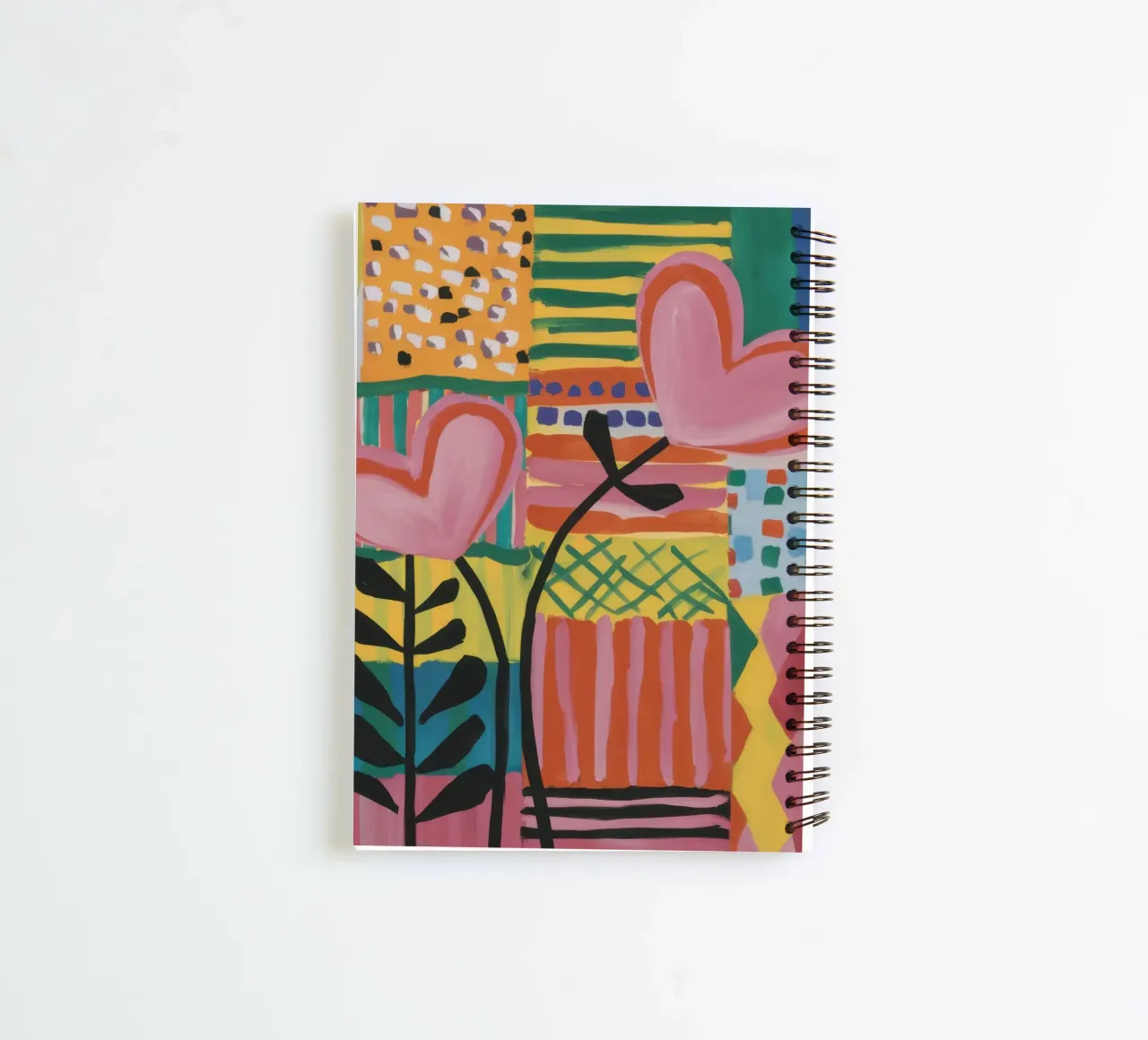 Patchwork d'amore diario ad anelli da Thistle Bloom