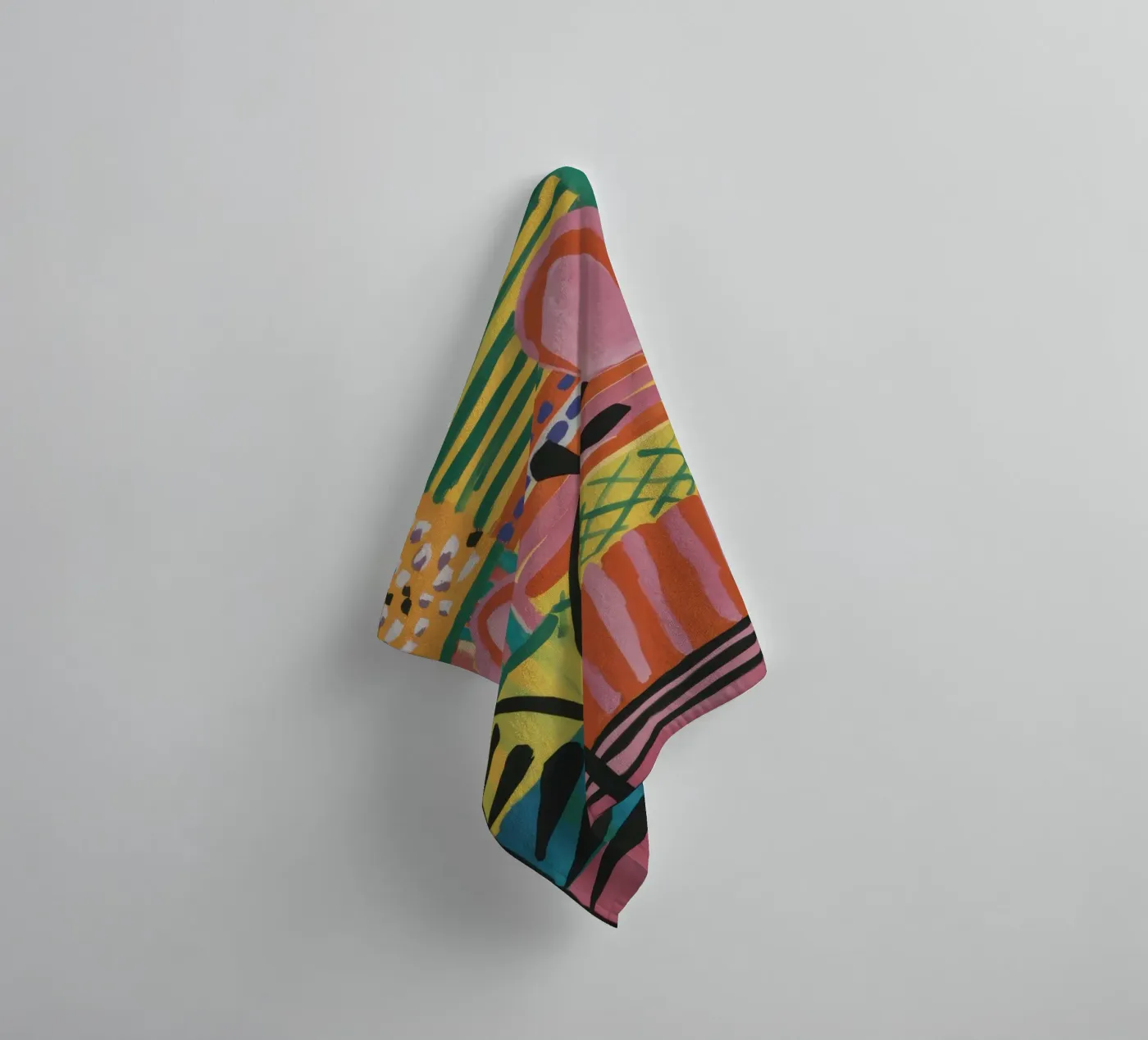 Patchwork of Love serviette de bain de Thistle Bloom