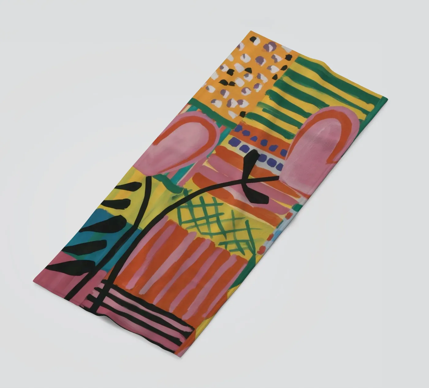 Patchwork of Love strandhanddoek van Thistle Bloom