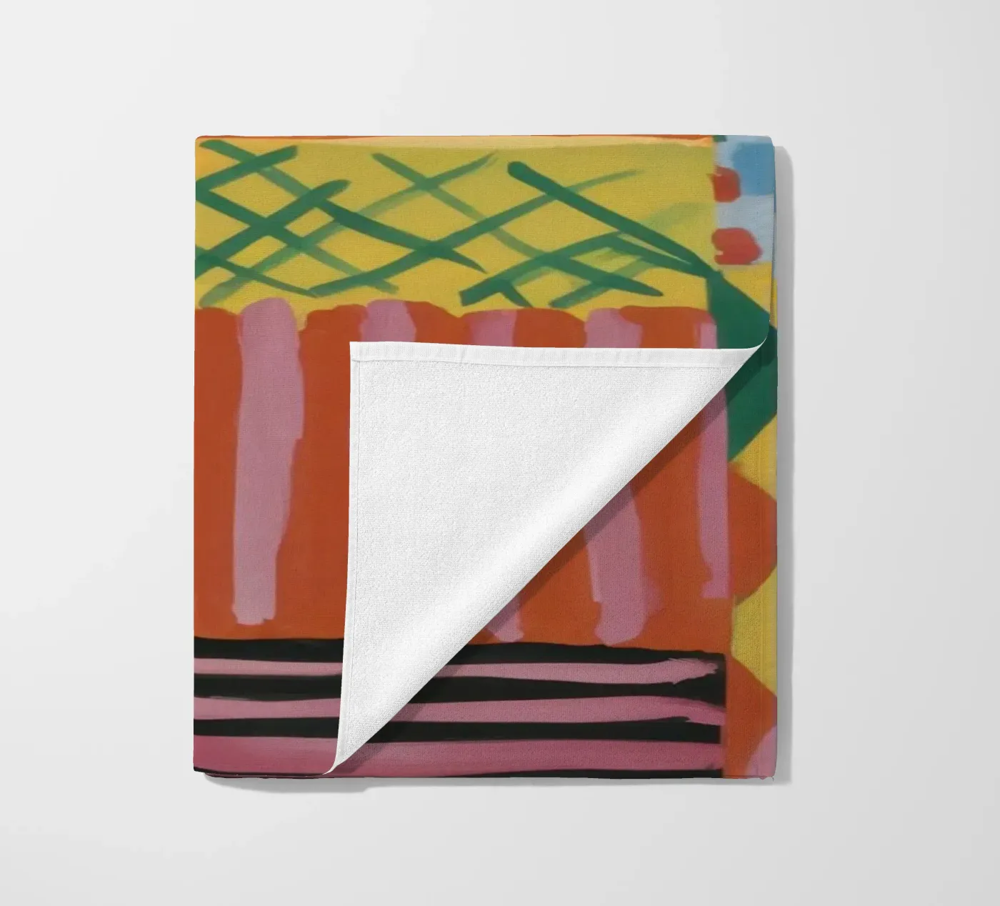 Patchwork of Love strandhanddoek van Thistle Bloom