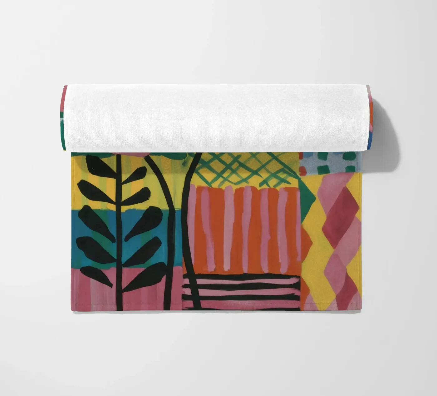 Patchwork of Love strandhanddoek van Thistle Bloom