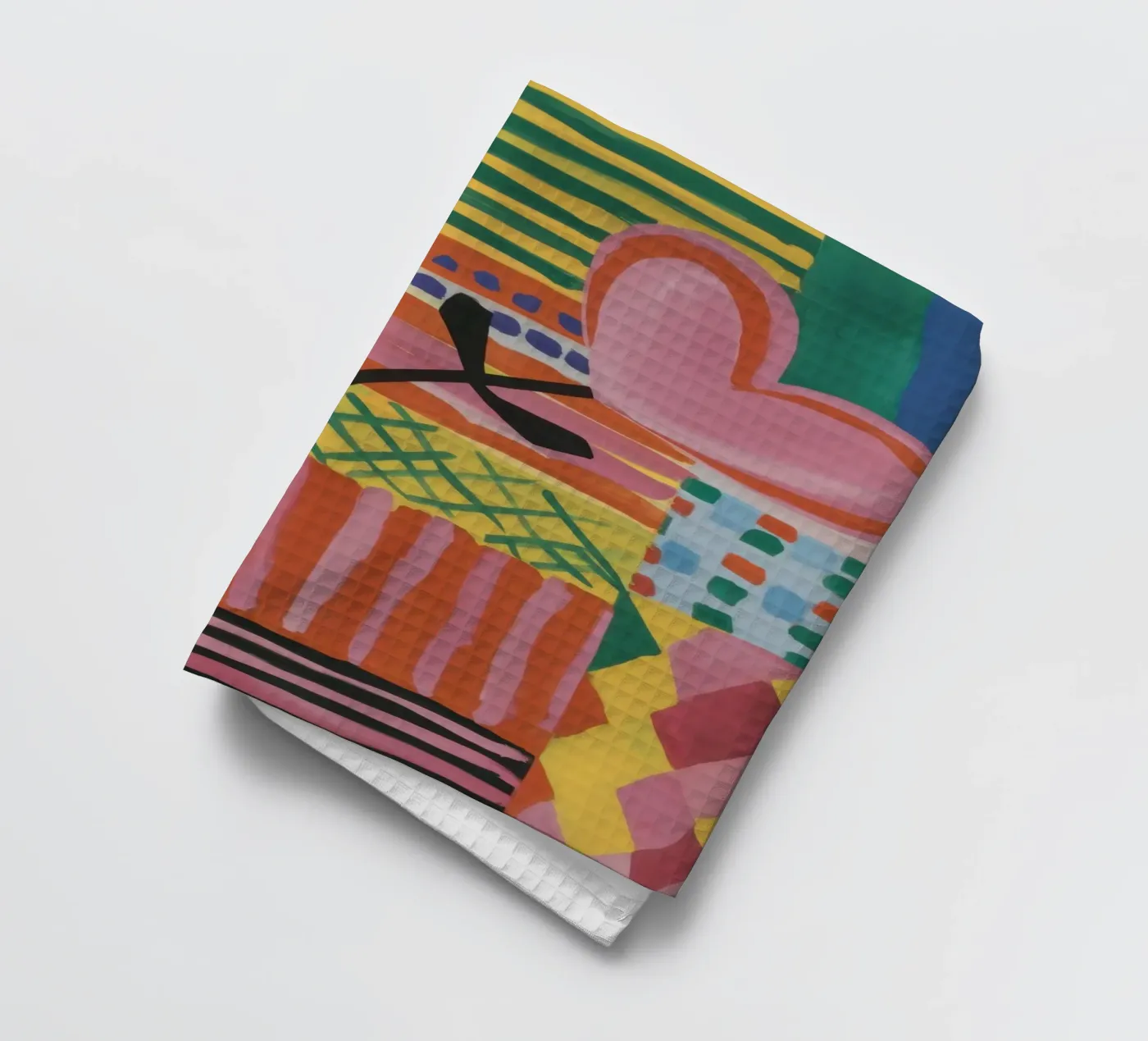 Patchwork der Liebe Geschirrtuch von Thistle Bloom