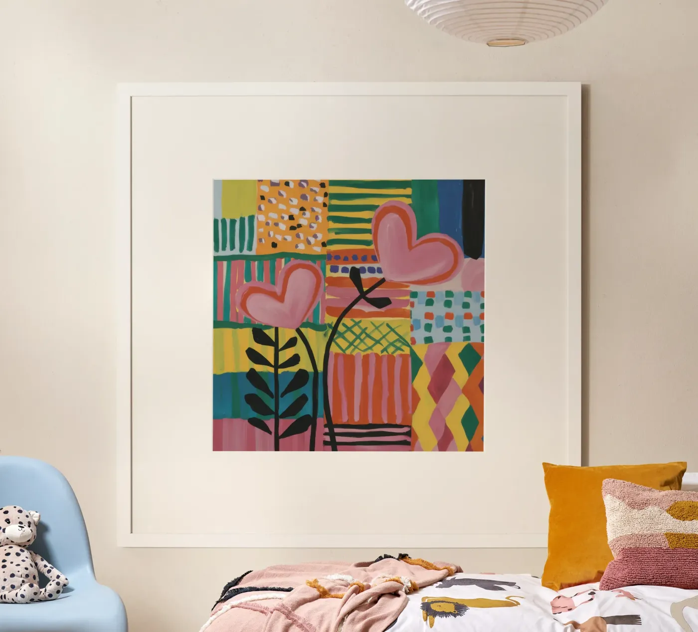 Patchwork of Love poster de Thistle Bloom