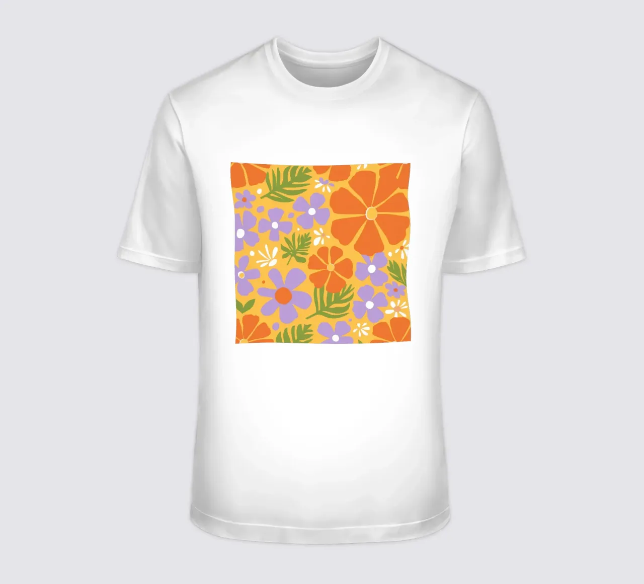 Potere floreale groovy t-shirt da Gaia Viesta