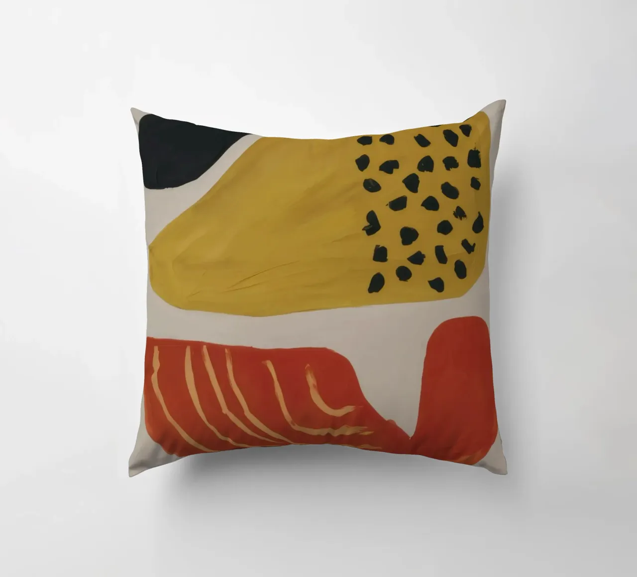 Forme astratte strutturate cuscino da Selene Shade