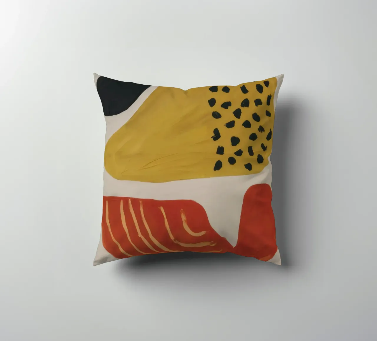 Forme astratte strutturate cuscino da Selene Shade