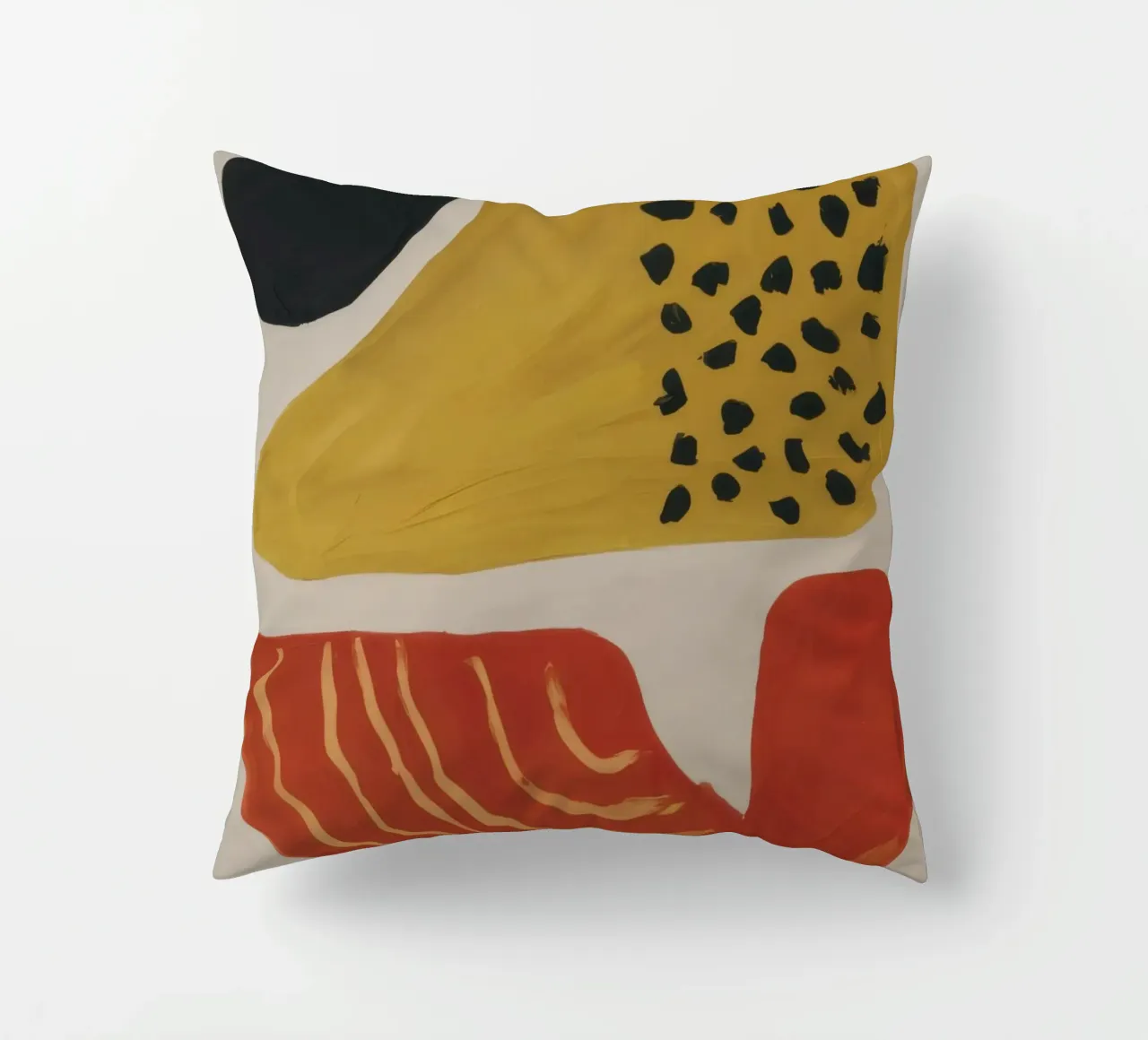 Forme astratte strutturate cuscino da Selene Shade