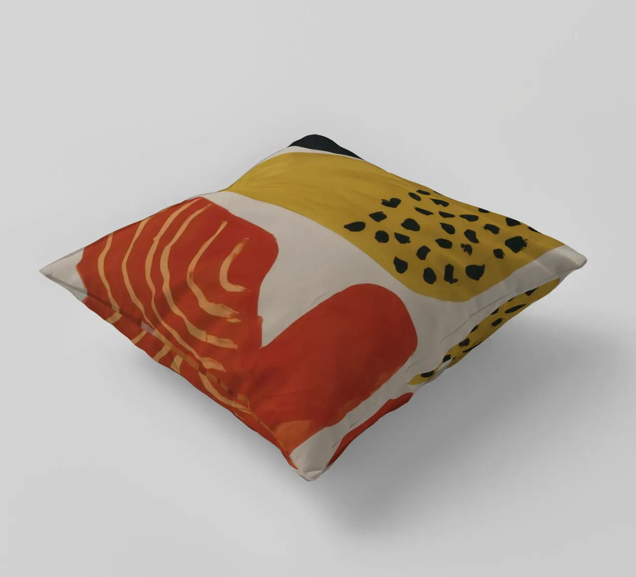 Forme astratte strutturate cuscino da Selene Shade