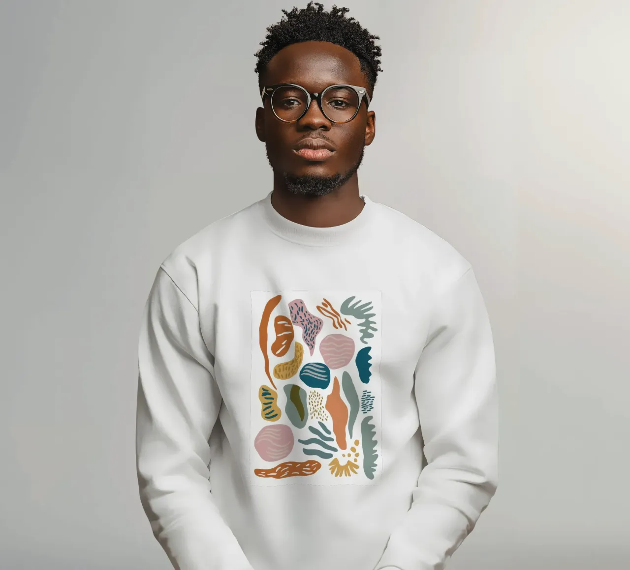 Spargimento di forme terrestri felpa da Obs Canvas